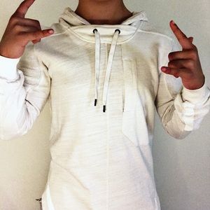 White Warrior Sweatshirt | Black Kaviar | M